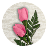 DAROUND 054 2 Roses Pink